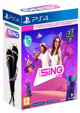 Gra PlayStation 4 Lets Sing 2025 2-mic