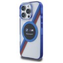 BMW BMHMP16X23HTPUT iPhone 16 Pro Max 6.9" przezroczysty/transparent hardcase Motosport IML Circle MagSafe
