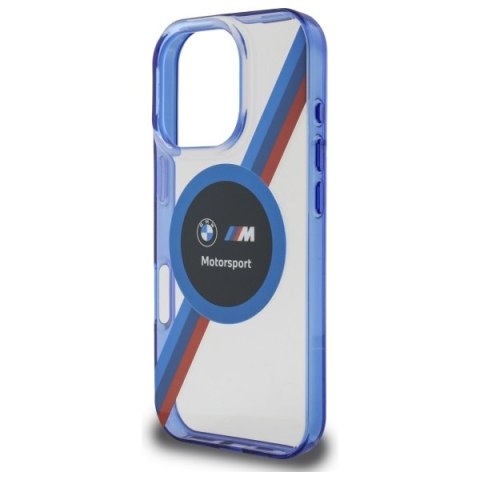 BMW BMHMP16X23HTPUT iPhone 16 Pro Max 6.9" przezroczysty/transparent hardcase Motosport IML Circle MagSafe