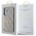 Guess GUHCS24FE4GMGPI S24 FE S721 różowy/pink hardcase 4G Big Metal Logo