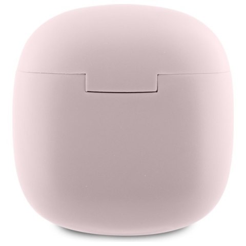 Guess słuchawki Bluetooth GUTWSJ14ESGP TWS + stacja dokująca różowy/pink Printed Classic Logo