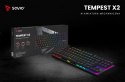 Klawiatura mechaniczna RGB Tempest X2 Outemu Blue