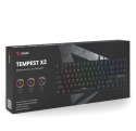 Klawiatura mechaniczna RGB Tempest X2 Outemu Blue