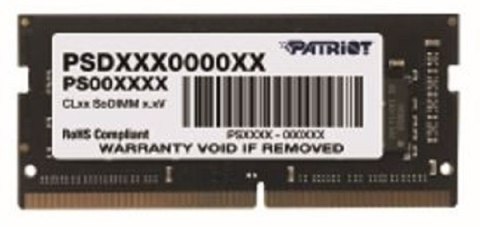 Pamięć PATRIOT (SODIMM/DDR4/32 GB/3200MHz/22 CLCL/SINGLE)