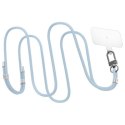 Spigen Universal Strap Set Crossbody & Wrist smycz na telefon niebieski/mute blue AFA08364