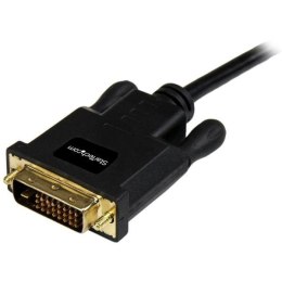 StarTech.com MDP2DVIMM6B adapter kablowy 1,8 m mini DisplayPort DVI-D Czarny