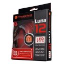 Wentylator - Luna 12 LED (120mm, 1200 RPM) BOX Czerwony