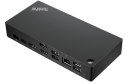 Lenovo ThinkPad Universal Thunderbolt 4 Smart Dock Przewodowa Czarny