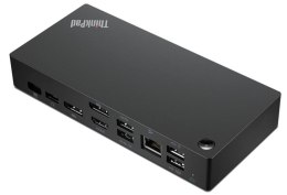 Lenovo ThinkPad Universal USB-C Smart Dock Przewodowa Thunderbolt 4 Czarny