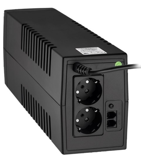 GT UPS ZASILACZ AWARYJNY POWERBOX 850VA/480W 2X SCHUCKO 1X9AH-12V