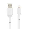 Kabel Belkin BoostCharge Lightning to USB-A Cable 15cm White