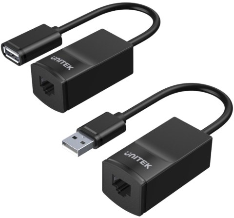 Przedłużacz USB Unitek Y-UE01001 do 60m pod kabel kat.5e