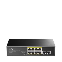 Switch CUDY FS1010PG 8-Port 10/100M PoE+ 120W 2xGbE Uplink