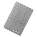 Verbatim zewnętrzny dysk twardy, Store,n,Go ALU Slim, 2.5", USB 3.0, 2TB, 53665, szary, szczotkowane aluminium