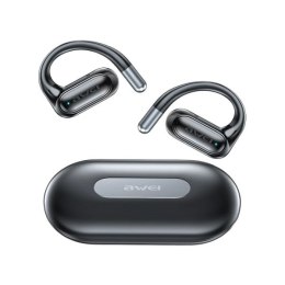 AWEI słuchawki Bluetooth 5.4 OWS T93 + stacja dokująca czarny/black