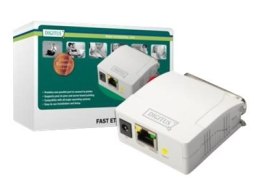 Digitus | Fast Ethernet Print Server, 1-Port 1x RJ45, 1x DB-36-pin male Centronics | DN-13001-1 | White