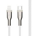 Fixed | Braided Cable USB-C/Lightning, 2 m | FIXDB-CL2-WH