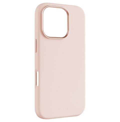 Fixed MagFlow | Back cover | Apple | iPhone 16 Pro | Liquid silicon | Pink