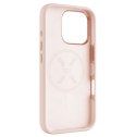 Fixed MagFlow | Back cover | Apple | iPhone 16 Pro | Liquid silicon | Pink