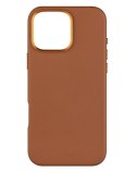 Fixed MagLeather | Back cover | Apple | iPhone 16 Pro Max | Leather | Brown