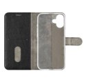 Fixed Opus | Book Case | Apple | iPhone 16 | Leather | Black