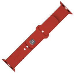 Fixed | Sporty Strap Set for Apple Watch 38/40/41 mm | 160-225 mm | Red | Silicone