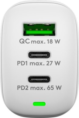 Goobay USB-C PD GaN Multiport Fast Charger (65 W) | 65408