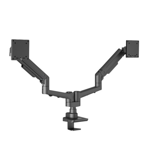 EDBAK Desk Mount | DMV02 Dual Swing Arm | Height adjustment, Tilt | 19-35 " | Maximum weight (capacity) 20 kg | Black