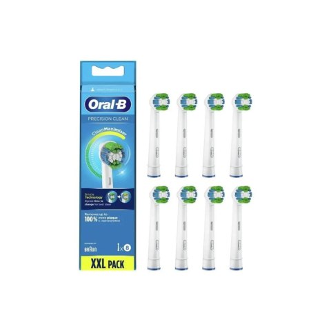 Oral-B Wymienne główki szczoteczki do zębów | Wkład CleanMaximiser Precision Clean | Główki | Dla dorosłych | Liczba główek szcz