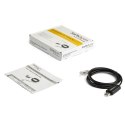 StarTech.com ICUSBROLLOVR zmieniacz płci / kabli RJ-45 USB 2.0 Type-A Czarny