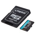 Kingston | microSD | Canvas Go! Plus | 128 GB | MicroSD | Pamięć flash klasy 10 | Adapter SD