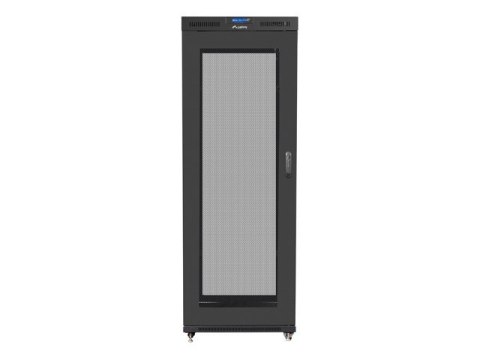 SZAFA INSTALACYJNA RACK STOJĄCA 19" 37U 800X1000 CZARNA DRZWI PERFOROWANE LCD LANBERG (FLAT PACK) V2