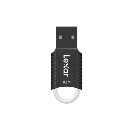 Lexar | Pamięć USB | JumpDrive V40 | 64 GB | USB 2.0 | Czarny