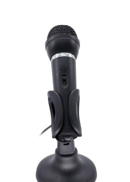Mikrofon biurkowy Gembird MIC-D-04 z wyłącznikiem (czarny)