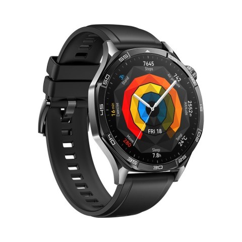 Huawei WATCH GT 5 46mm Vili-B19F | Smartwatch | GPS (satelitarny) | AMOLED | 1,43 cala | Czarny
