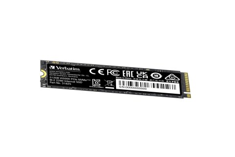 Verbatim Vi5000 M.2 512 GB PCI Express 4.0 NVMe 3D NAND