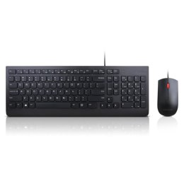 Zestaw klawiatura + mysz membranowa Lenovo 4X30L79883 (USB 2.0; (US); kolor czarny; optyczna; 1000 DPI)