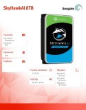 Dysk HDD SkyHawkAI 8TB 3,5cala 256MB ST8000VE001