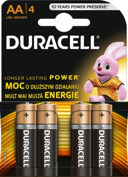 Baterie DURACELL Alkaliczna LR6 4 szt. MN1500 (K4) Copper and Black