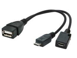 Adapter GEMBIRD A-OTG-AFBM-04 USB micro AF-BM+(gniazdo)