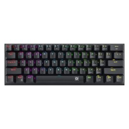 Klawiatura przewodowa Defender CAIRON GK-081 MECHANICZNA podświetlana gaming outemu red