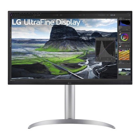 Monitor LG 27" UltraFine 27UQ850V-W IPS Black 4K UHD 60Hz 2xHDMI DP 4xUSB głośniki