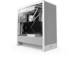 Obudowa NZXT H5 Flow (2024) Midi Tower z oknem Biała