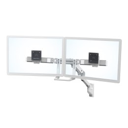 Ergotron HX WALLMOUNT DUAL MONITOR ARM/32IN 7.9KG LIFT29 MISD WHITE 10Y