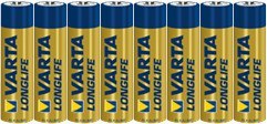 Baterie VARTA Alkaliczna AAA (LR03, R03, 24A, MN2400, AM4, UM4, HP16) 8 szt. Longlife 8xAAA