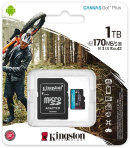 Karta pamięci microSD Kingston Canvas Go Plus microSDXC C10 UHS-I 1TB