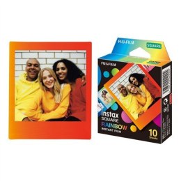 Fujifilm | Instax Square Rainbow (10) Film Instant | 72 x 86 mm | Obszar Obrazu 2.4 x 2.4