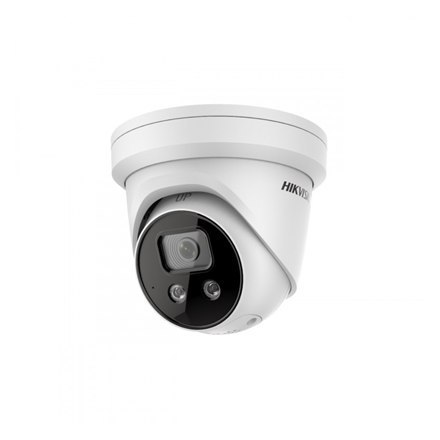 Hikvision | Kamera IP zasilana przez DARKFIGHTER | DS-2CD2346G2-ISU/SL F2.8 | Kopułkowa | 4 MP | 2,8 mm | Zasilanie przez Ethern