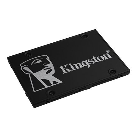 Kingston | KC600 | 512 GB | Format dysku SSD 2,5" | Interfejs SSD SATA | Prędkość odczytu 550 MB/s | Prędkość zapisu 520 MB/s