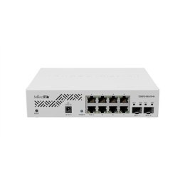 MikroTik | Cloud Router Switch | CSS610-8G-2S+IN | Zarządzanie przez sieć | Możliwość montażu w szafie | Ilość portów 10/100 Mbp